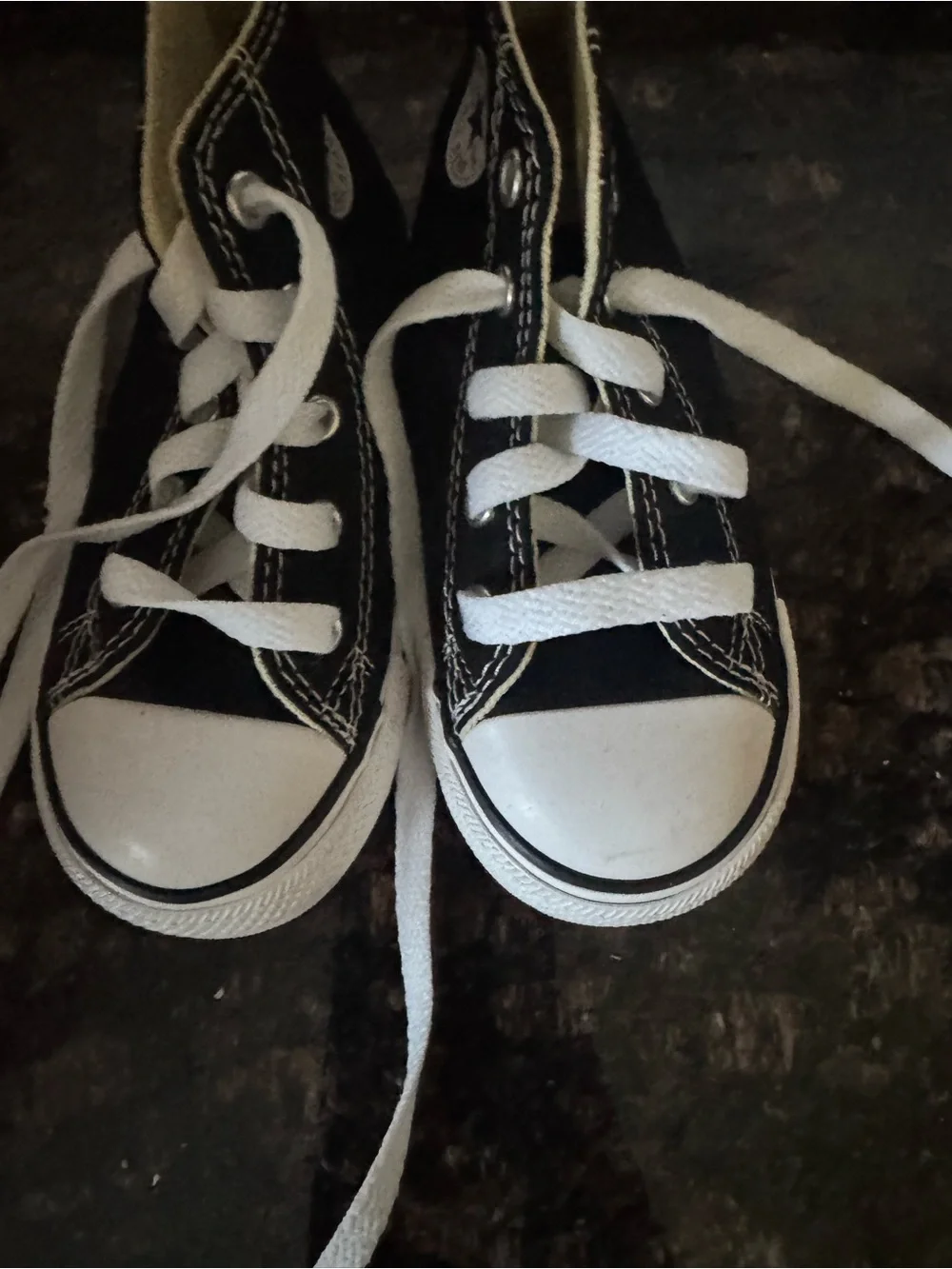 NEW Unisex Converse Black Toddler Size 8 High Tops